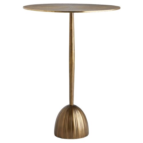 Alonzo Side Table, Vintage Brass~P77565850
