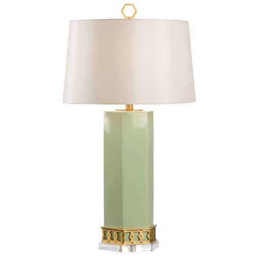 Miriam Honeycomb Ceramic Table Lamp