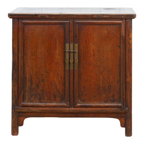 Rustic Asian Ming Elm Cabinet~P77687313