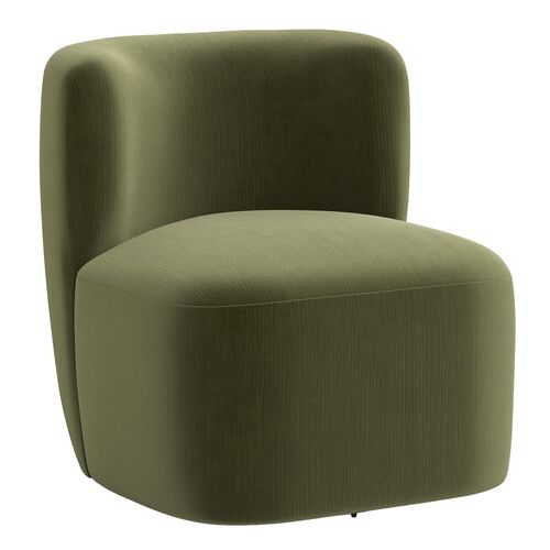 Kinsley Swivel Chair, Performance Velvet Kinsley Swivel Chair, Performance Velvet