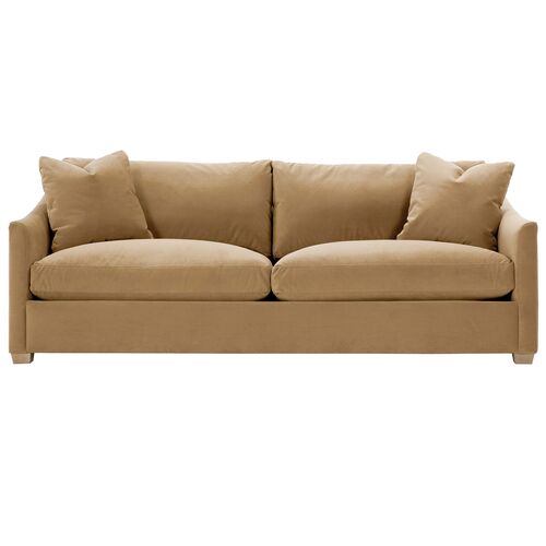 Ellis 89" Velvet 2-Seat Sofa