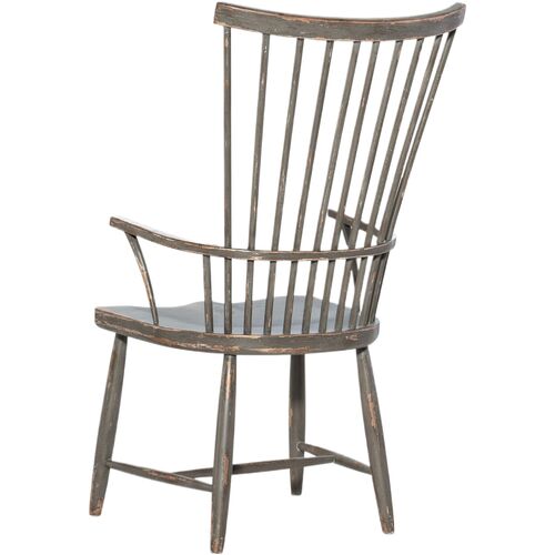 Alfresco Marzano Windsor Arm Chair, Brown/Gray Alfresco Marzano Windsor Arm Chair, Brown/Gray