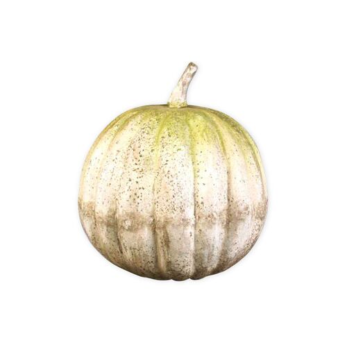 25" Pumpkin, White Moss~P75997605