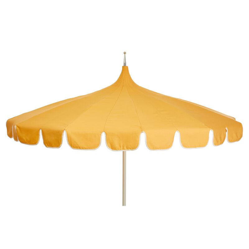 yellow cantilever umbrella,OFF