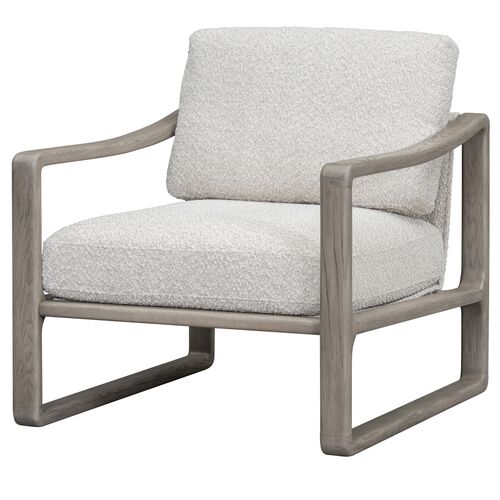 Isaac Occasional Chair, Pillowed Fog Isaac Occasional Chair, Pillowed Fog