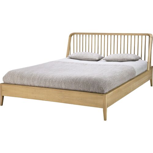 Spindle Bed, Oak~P111123643