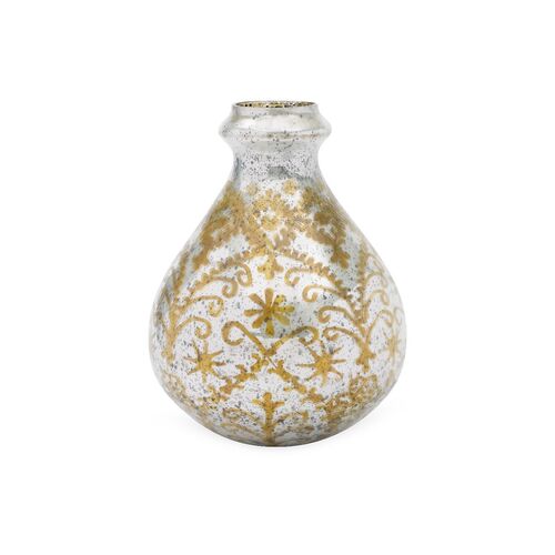 17" Edison Vase, Silver~P76004363