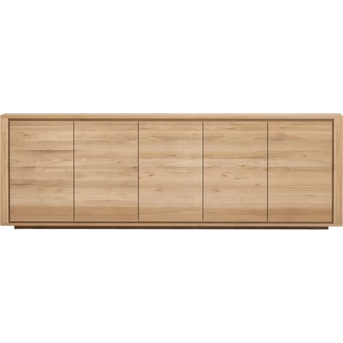 Kos Raffia 3-Door Sideboard