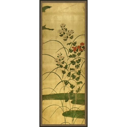 The Met, Gilded Garden Chinoiserie 5, 22" x 58"