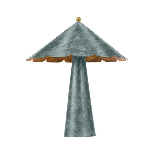 Folly Beach Table Lamp, Verdigris Folly Beach Table Lamp, Verdigris