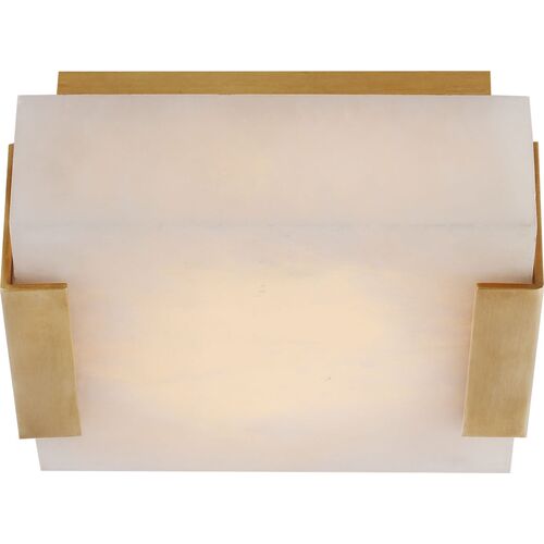 Covet Low Clip Solitaire Alabaster Flush Mount Covet Low Clip Solitaire Alabaster Flush Mount