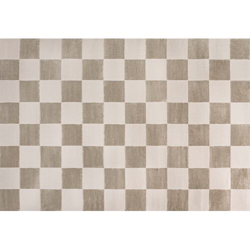 Hana High Low Checkerboard Rug Hana High Low Checkerboard Rug