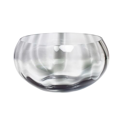 Bolla Glass Pleated Centerpiece
