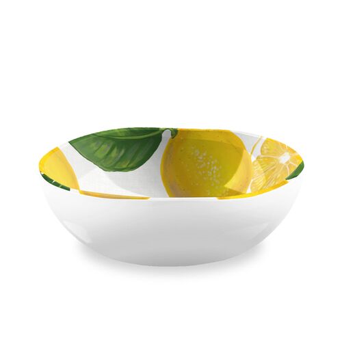 S/6 Lemon-Fresh Melamine Cereal Bowl, Multi~P77615545