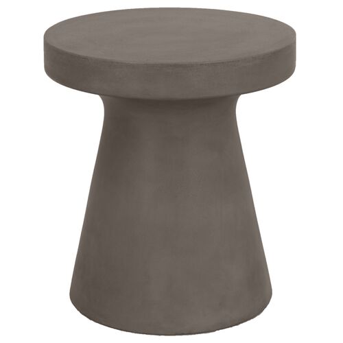 Rory Side Table, Slate Gray Concrete~P77488054