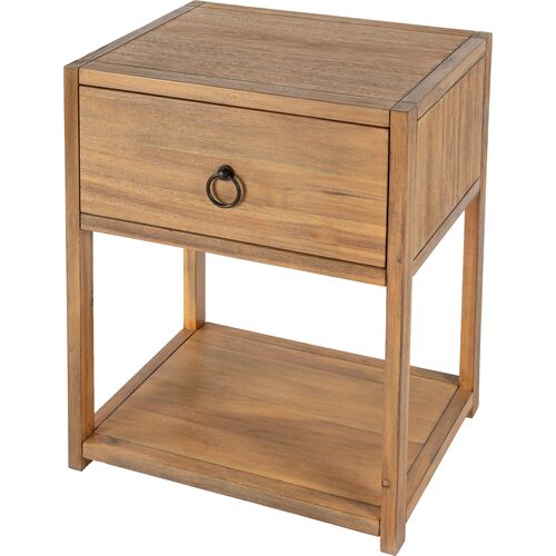 Sully 1-Drawer End Table, Natural~P111116684