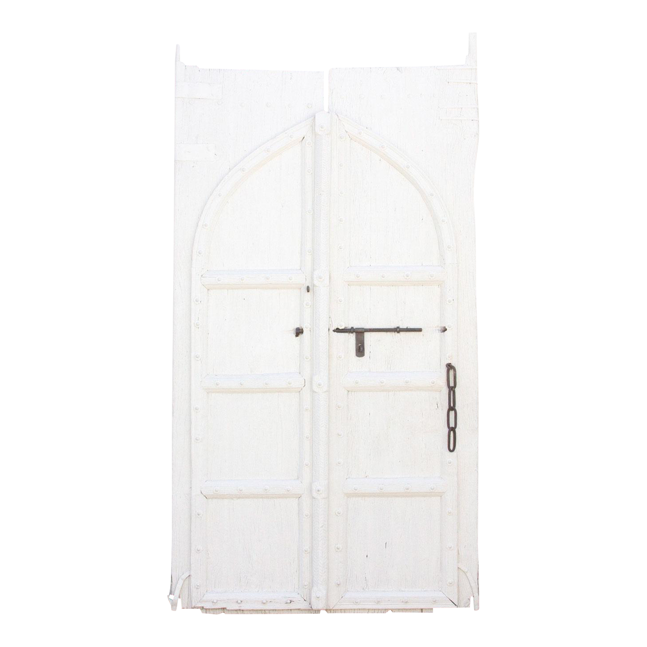Pair of Antique Arched Entrance Doors~P77669430