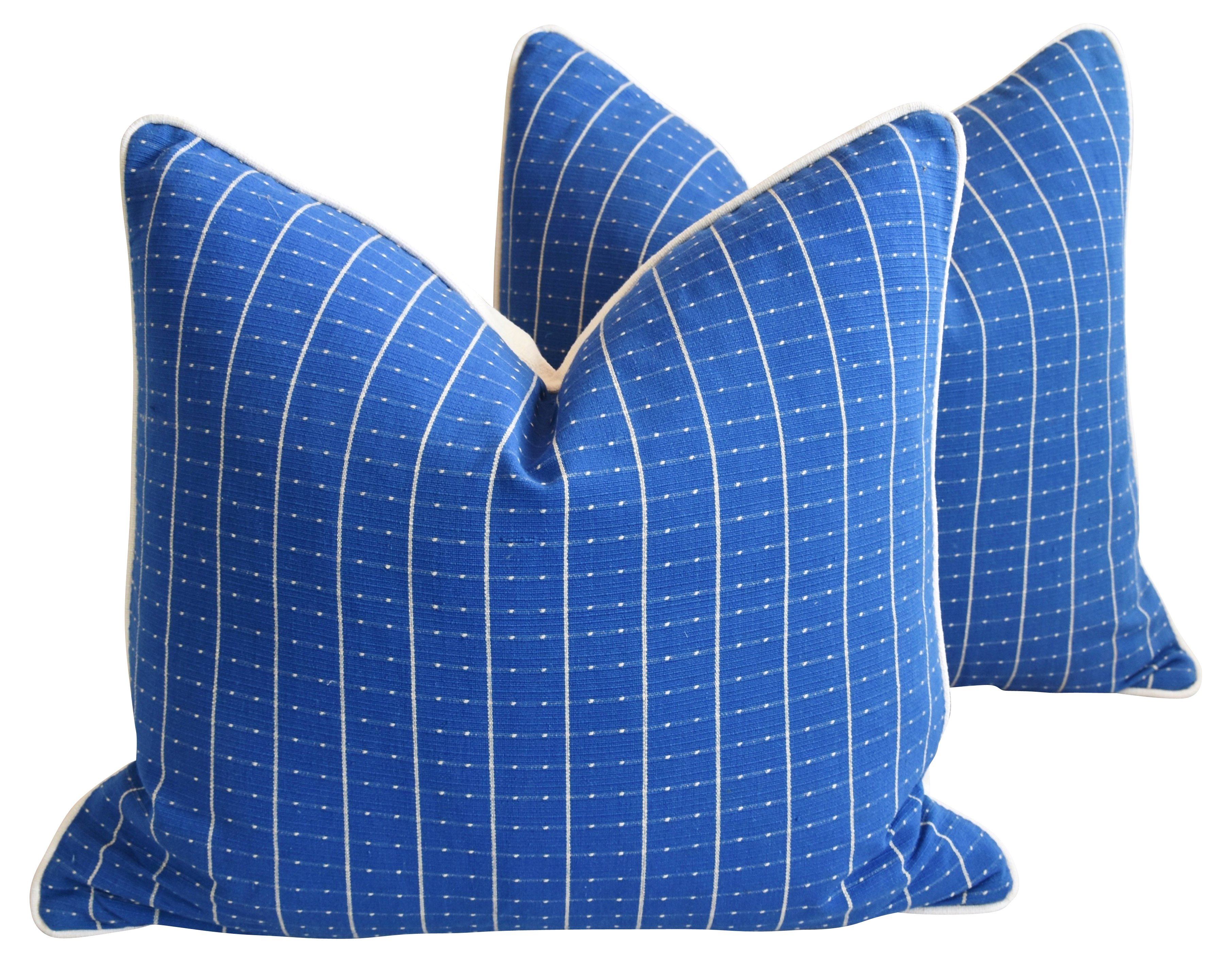 Blue & White Nautical Pillows, Pair~P77539891