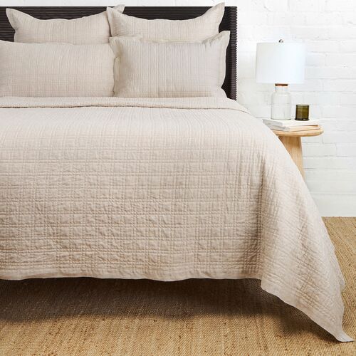 Owen Linen Cotton Coverlet