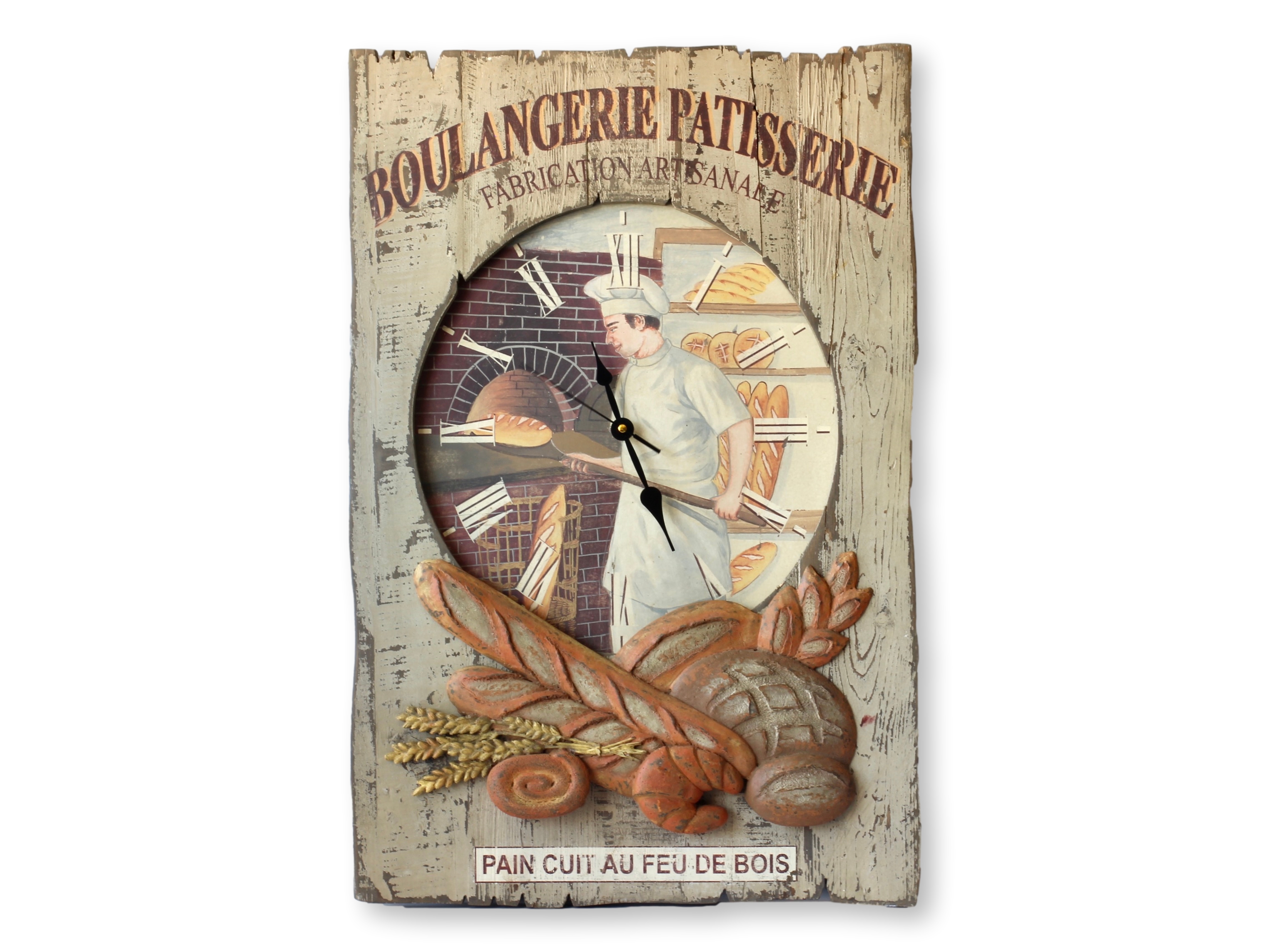 Vintage Decorative French Bakery Clock~P77702634