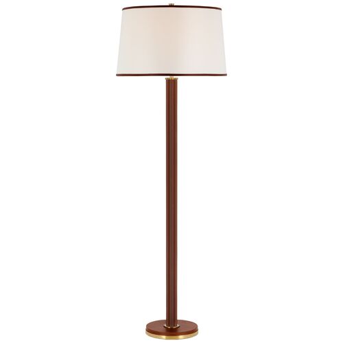 Riley Large Leather Floor Lamp Riley Large Leather Floor Lamp