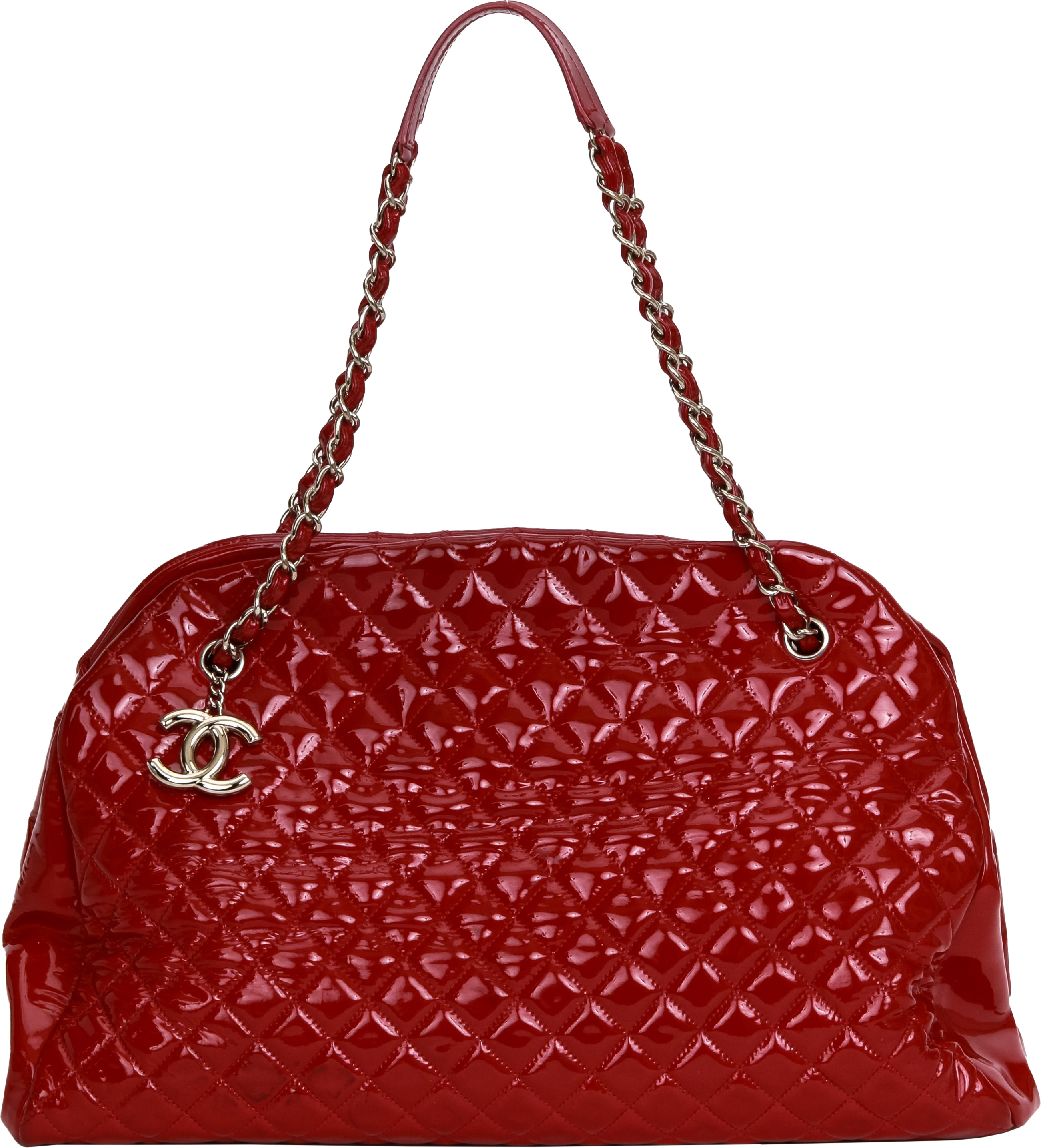 Chanel XXL Red Patent Mademoiselle~P77633349