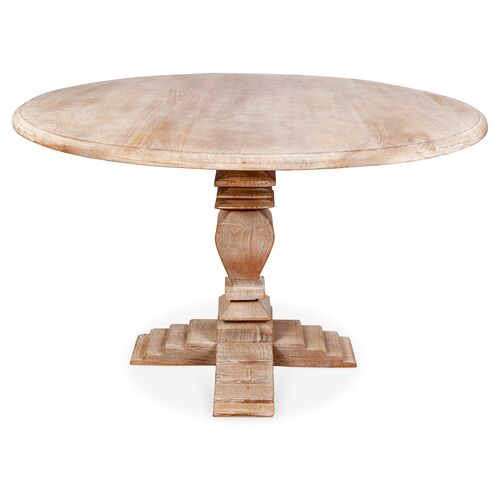 Diana 48" Round Dining Table, Weathered Sand~P76823372