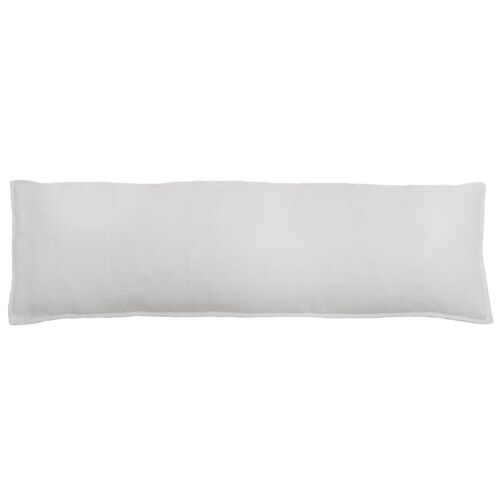 Montauk 18x60 Body Pillow, White Linen~P77346815