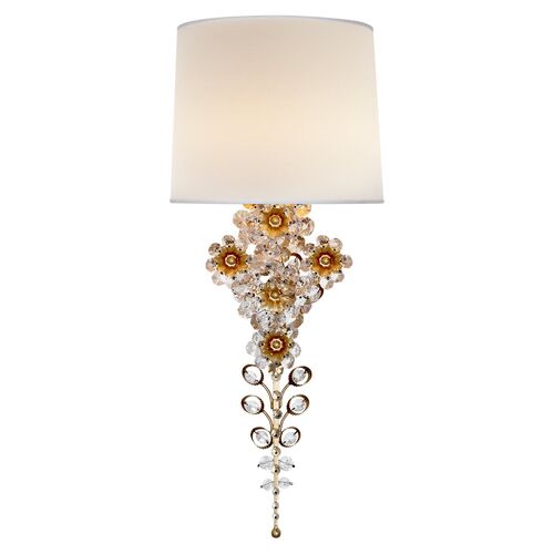 Claret Tall Sconce~P77348008