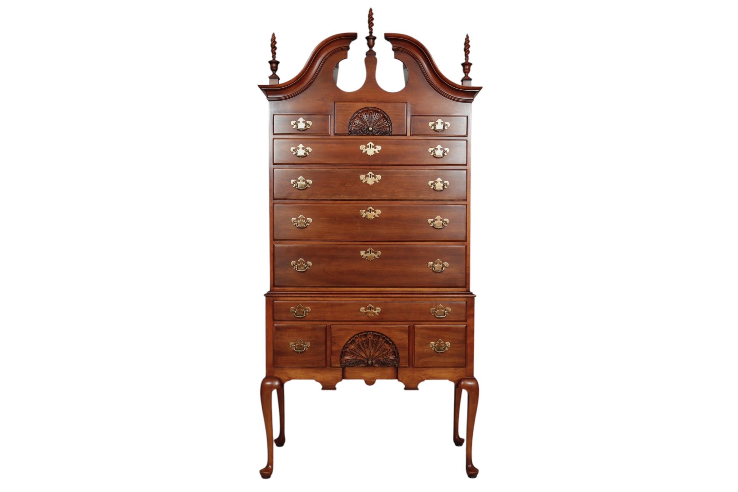 1981 Statton Queen Anne Style Highboy~P77729745