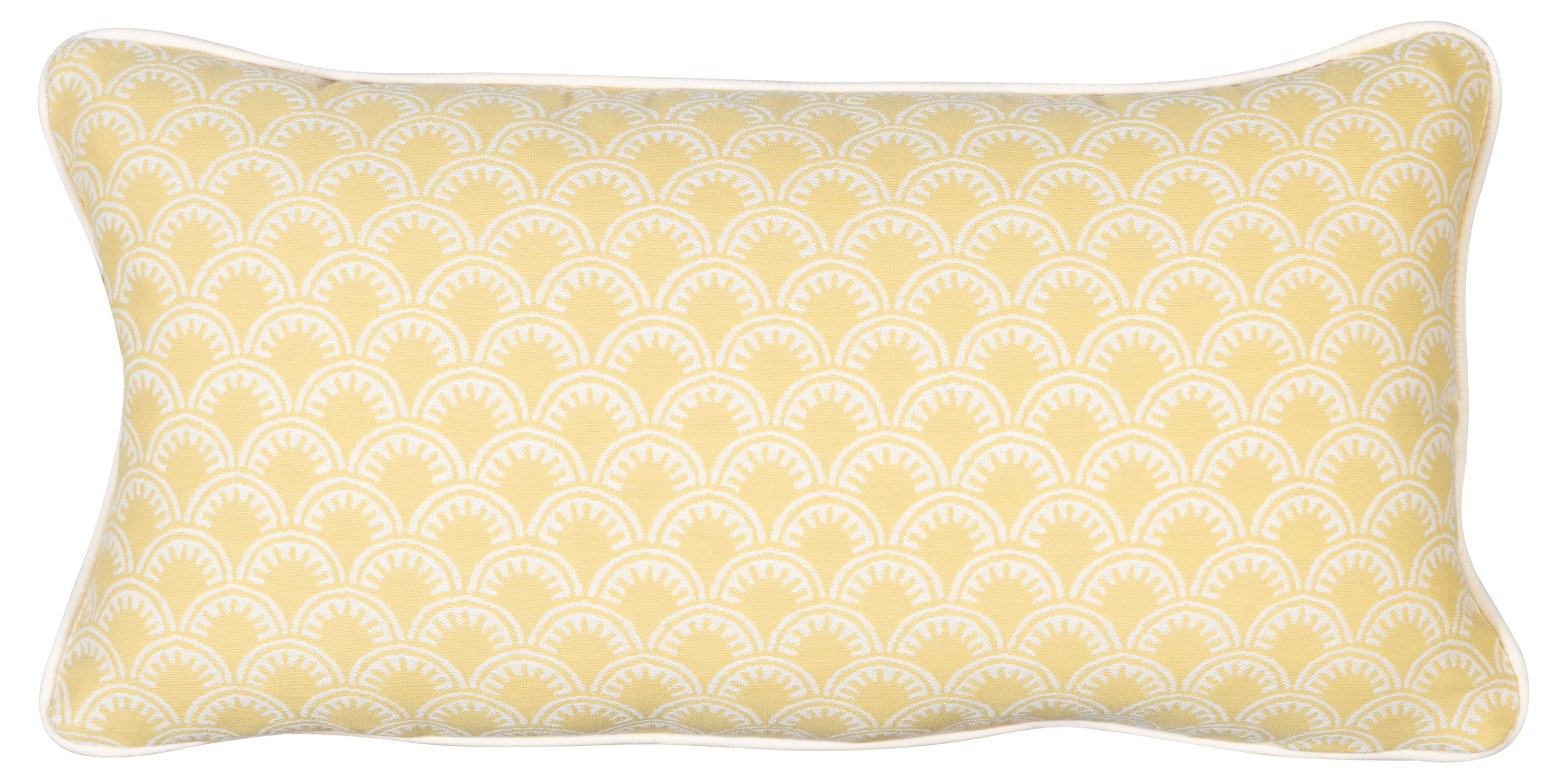 Scallop Outdoor Lumbar Pillow One Kings Lane