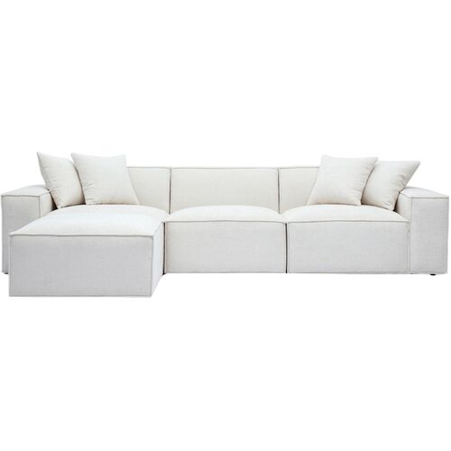 Mindy Basketweave Modular Sectional