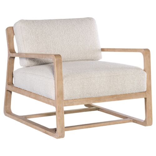 Moraine Boucle Accent Chair, Beige