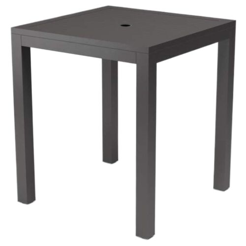 Evandor Outdoor Aluminum Pub Table, Graphite Evandor Outdoor Aluminum Pub Table, Graphite