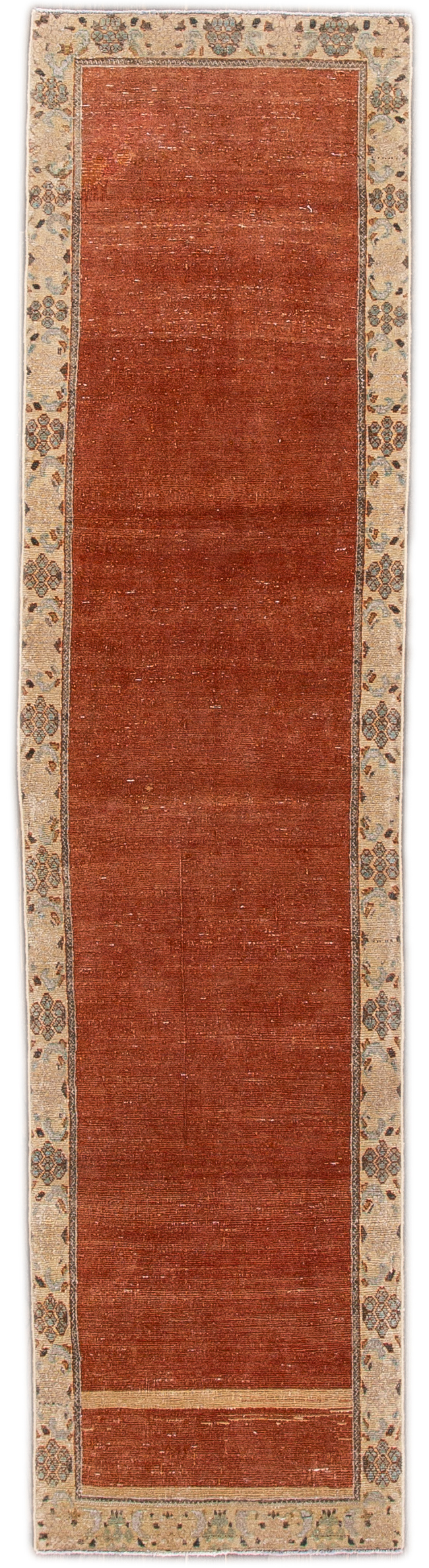 Vintage Persian Distressed Runner Rug~P77652957