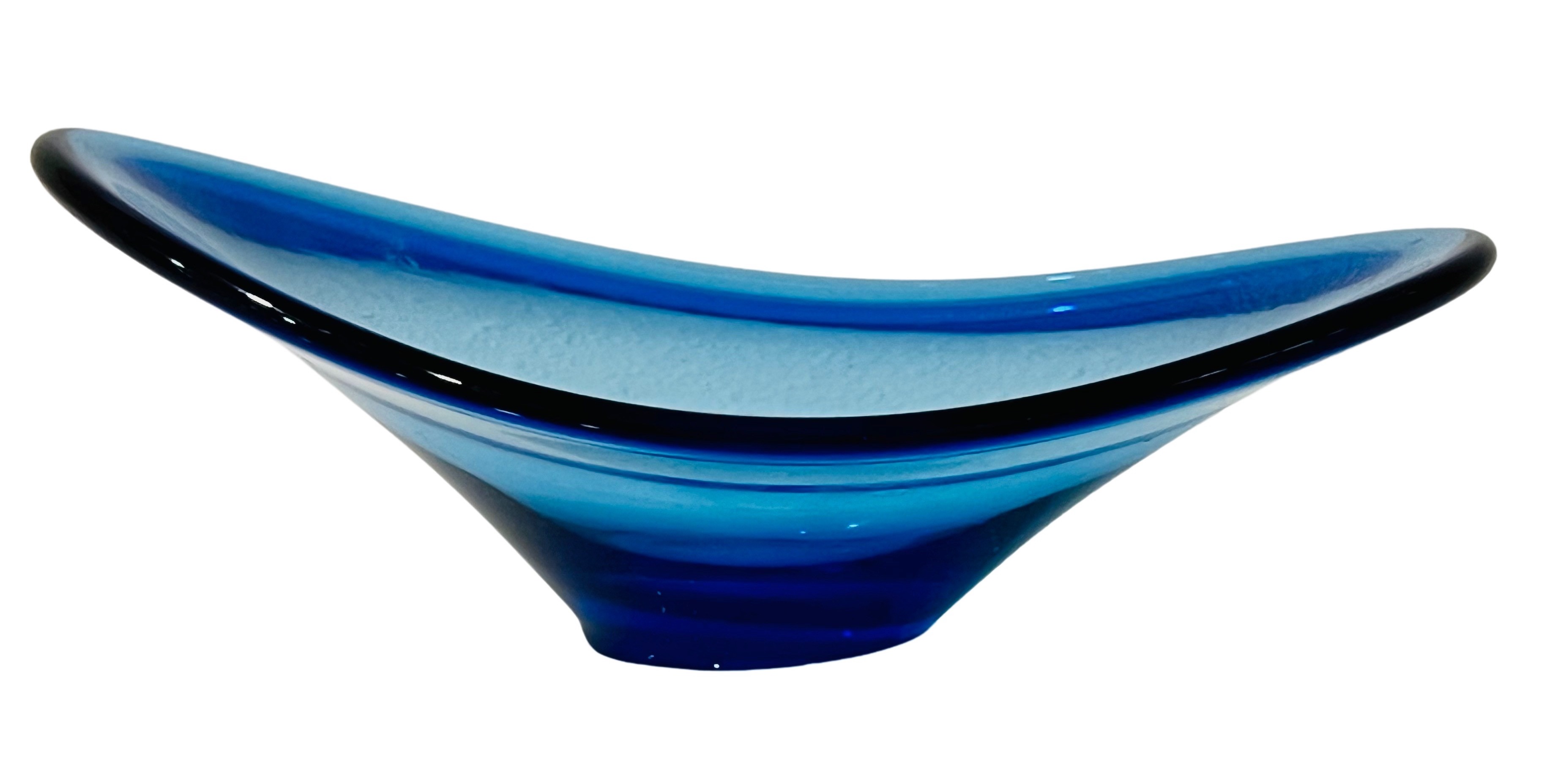 Mid-Century Modern Glass Bowl Catchall~P77667483