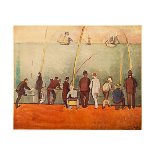 Dufy Fishermen w/ Lines, 1954~P77568653