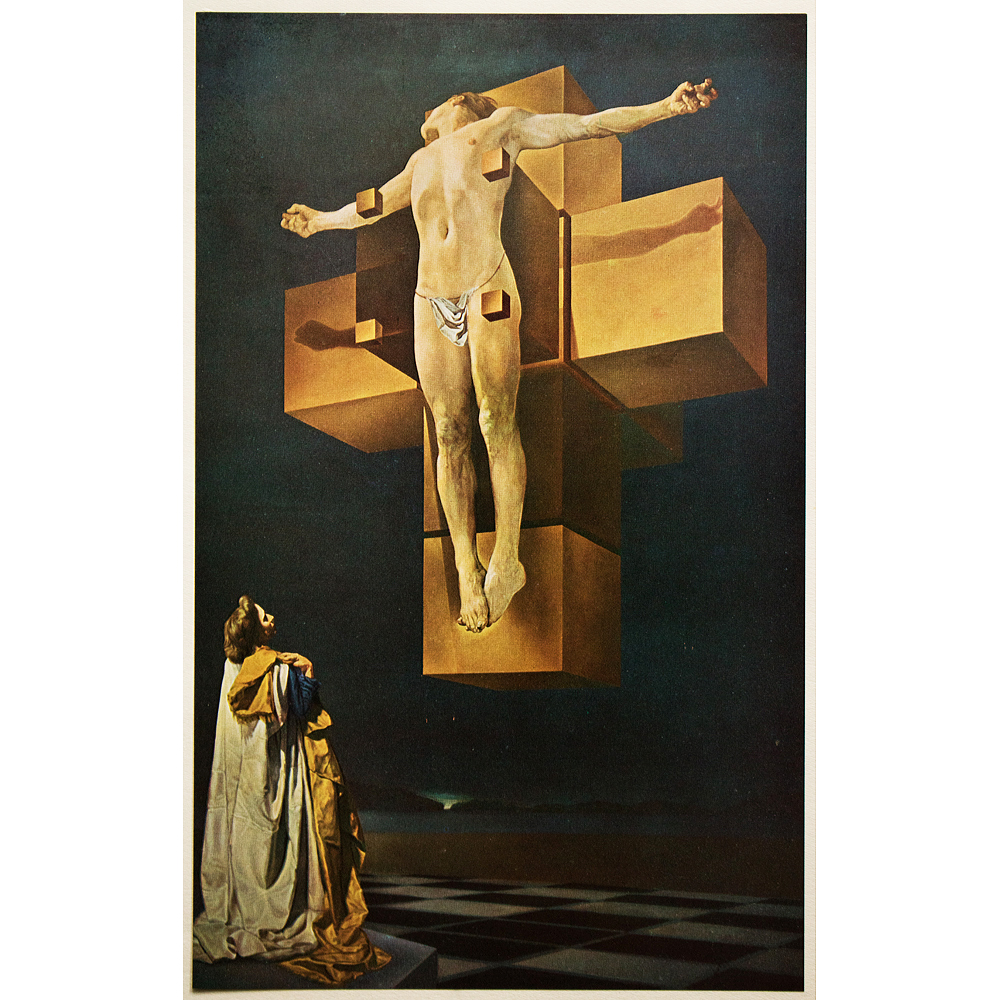 1957 Dalí, Le Christ en Croix~P77520834