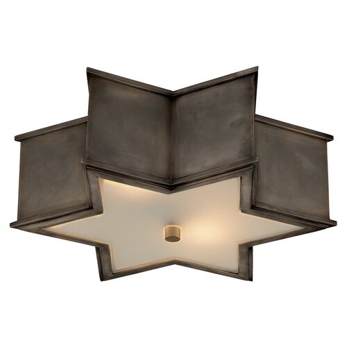 Sophia Flush Mount, Gunmetal~P76195269