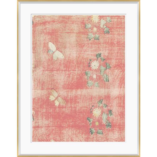 Japanese Textile Design in Blush II~P77519493