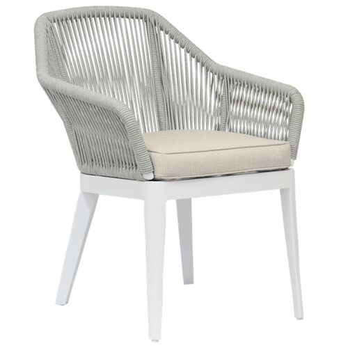 Dola Outdoor Aluminum/Rope Dining Chair Dola Outdoor Aluminum/Rope Dining Chair