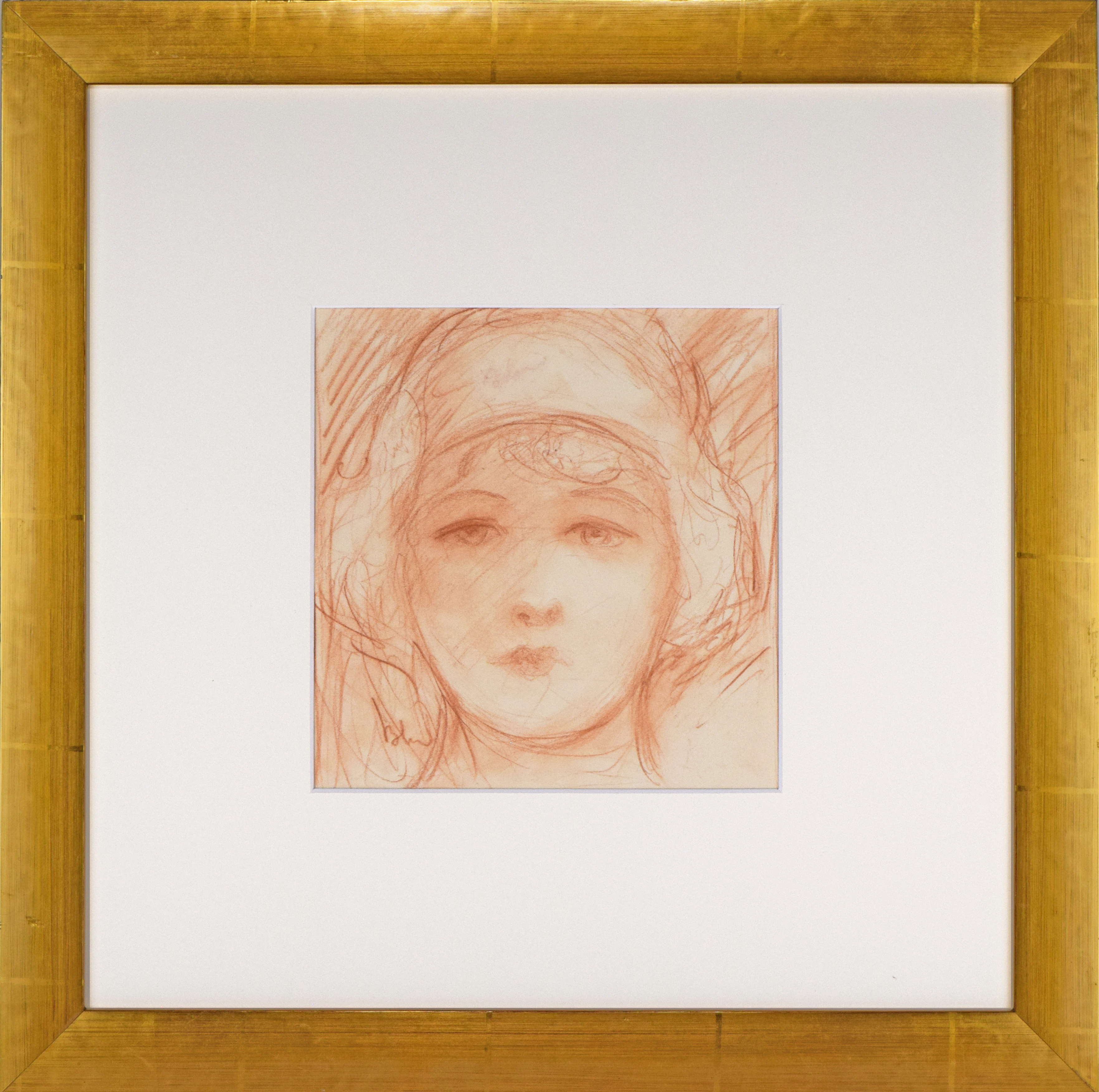 Art Deco Portrait by Charles Sheldon~P77703546