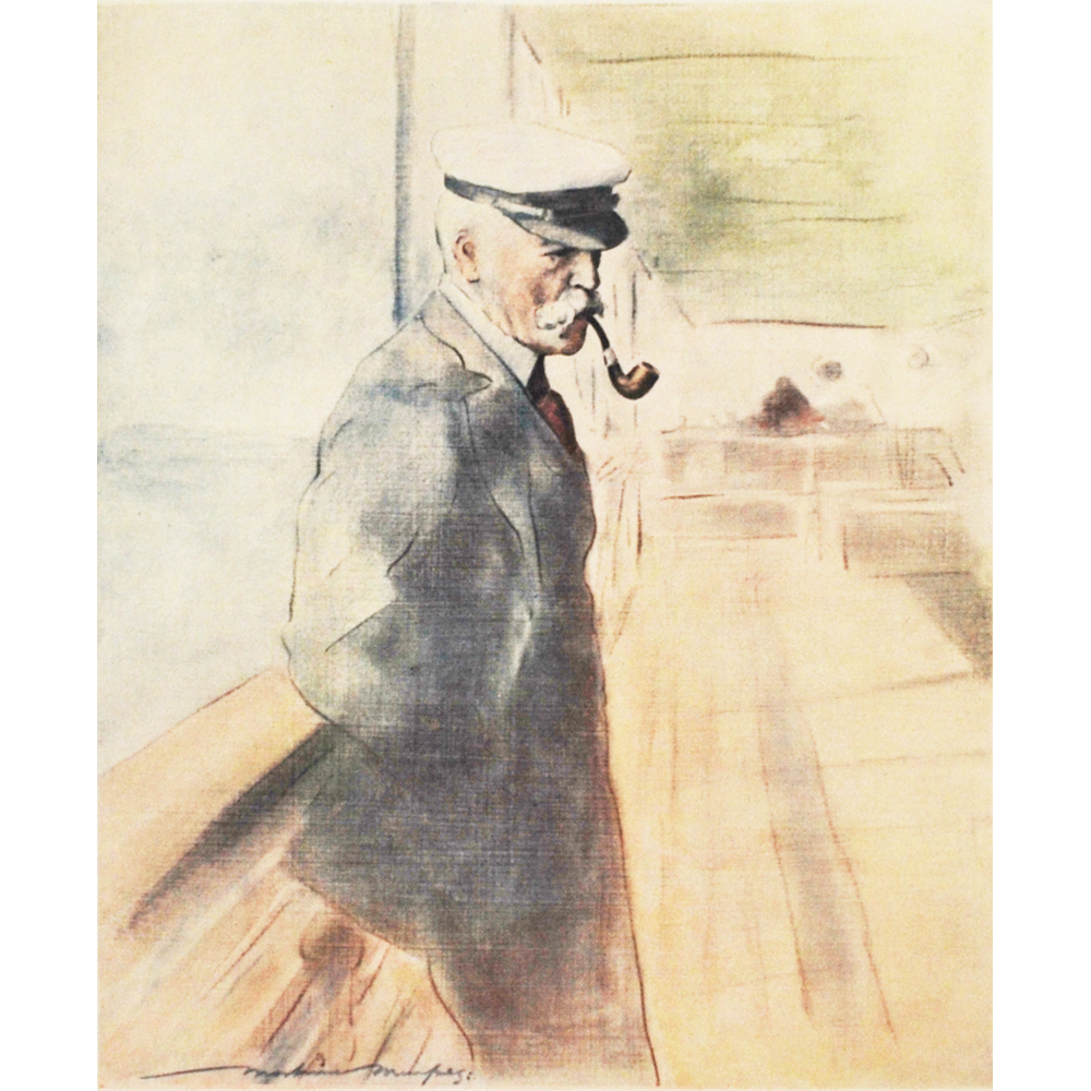 Portrait of Lord Lennox by M. Menpes