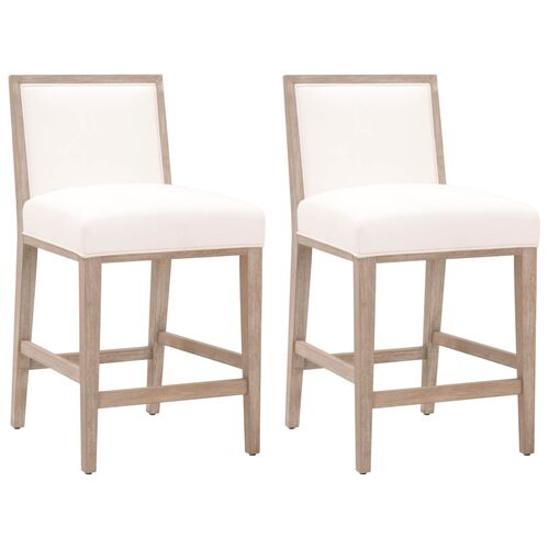 S/2 Performance Armel Counter Stools, Pearl~P77564754