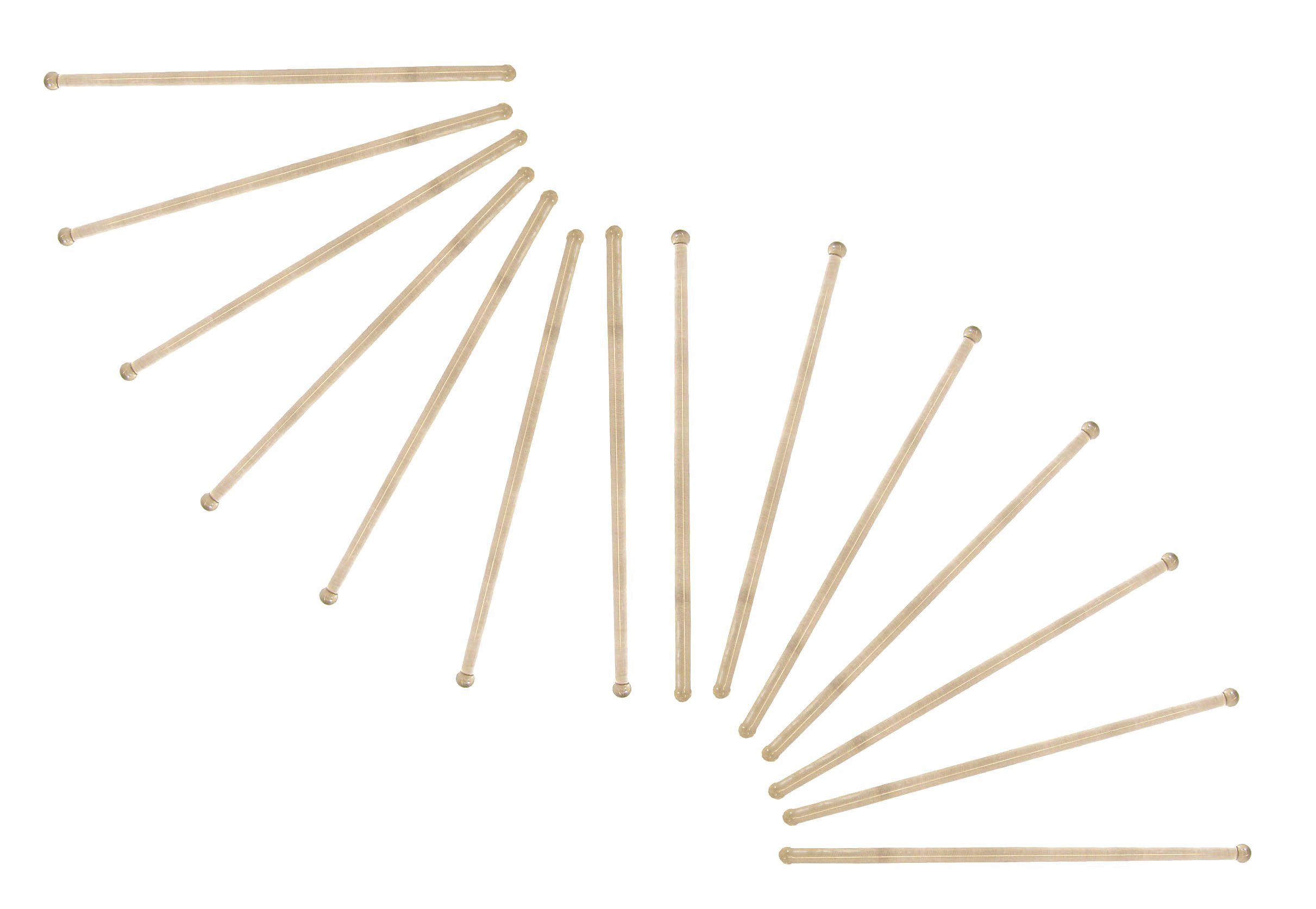 Mid-Century Glass Swizzle Sticks, S/12~P77585142