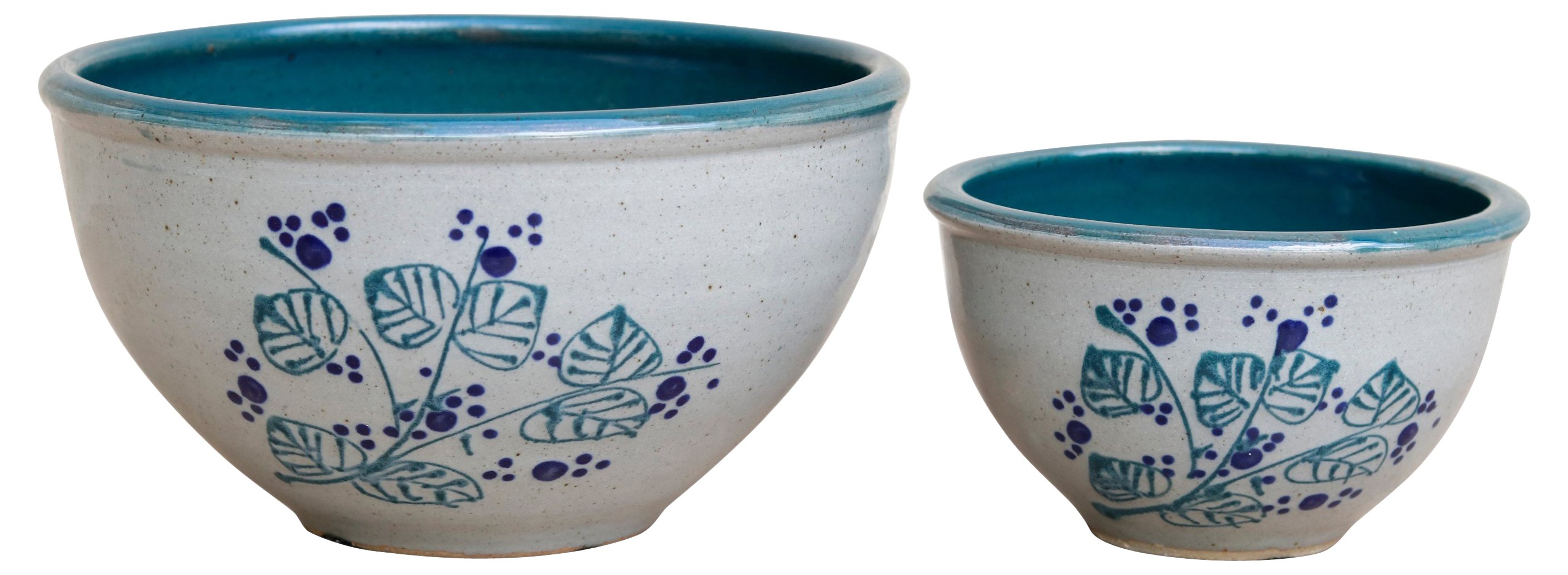 Decorative Earthenware Bowls - Set of 2~P77561421