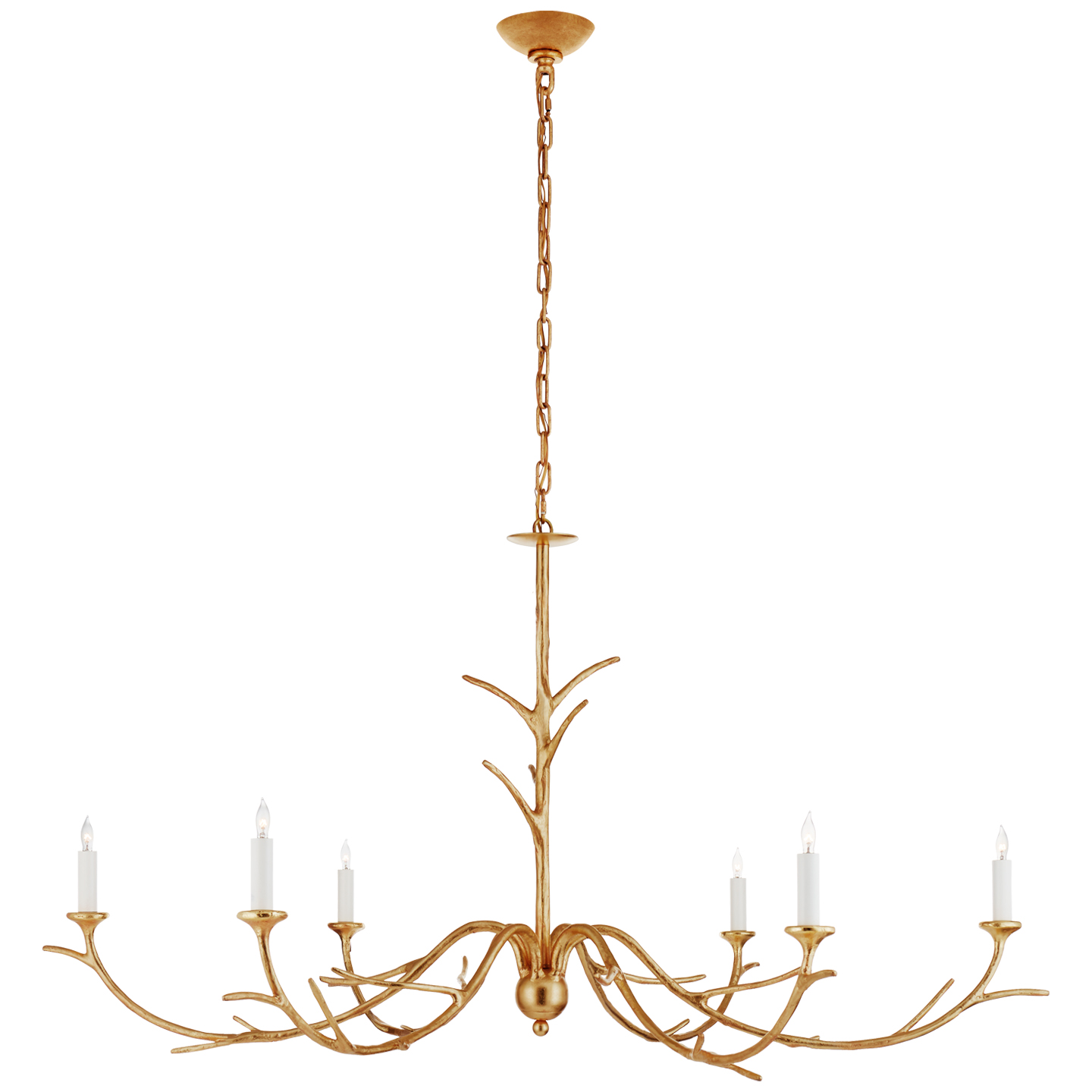 Whisper Leather Chandelier | One Kings Lane