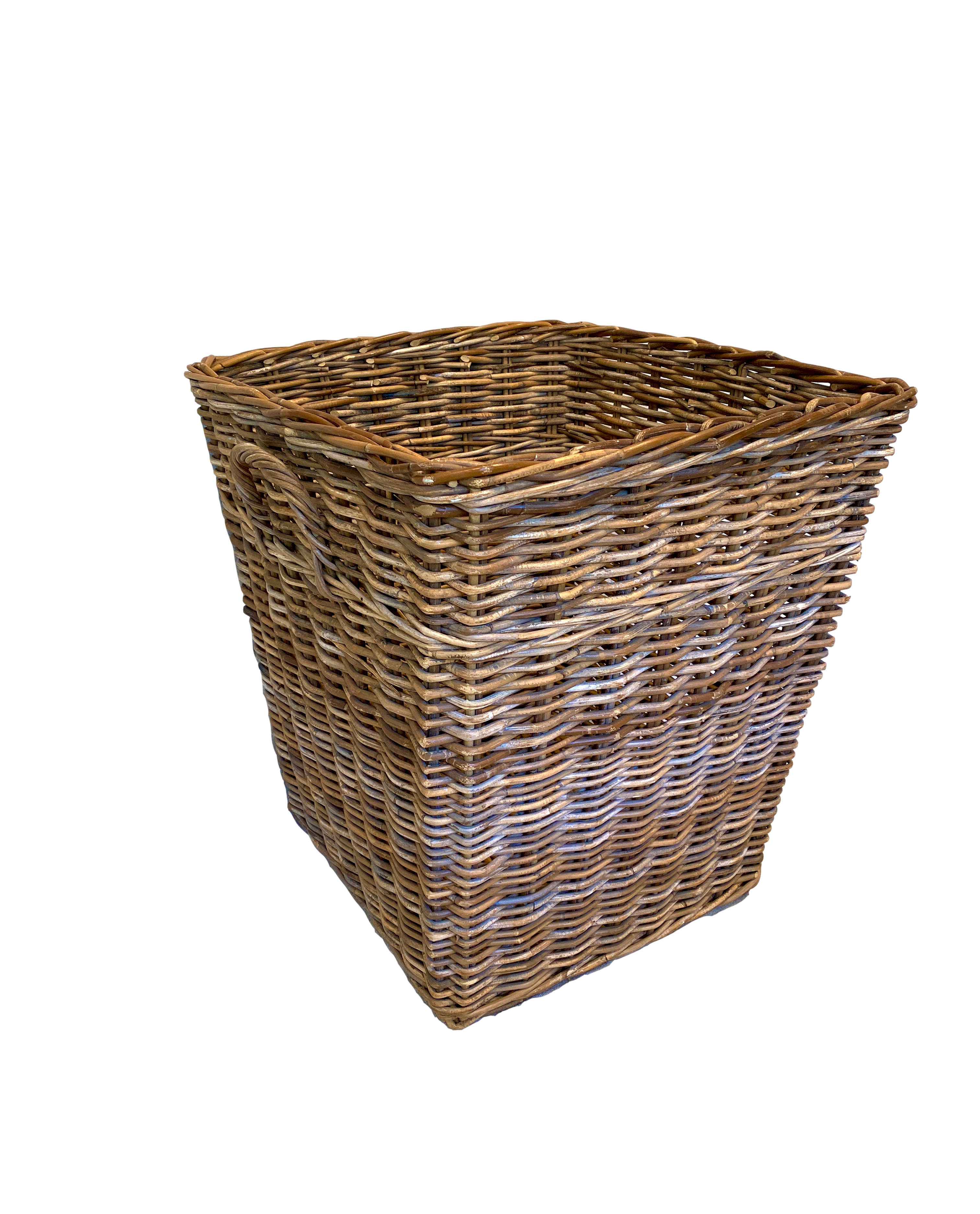 Vintage French Wicker Basket w/Handles Vintage French Wicker Basket w/Handles~P77733848
