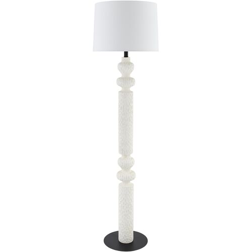 Merek Floor Lamp, White