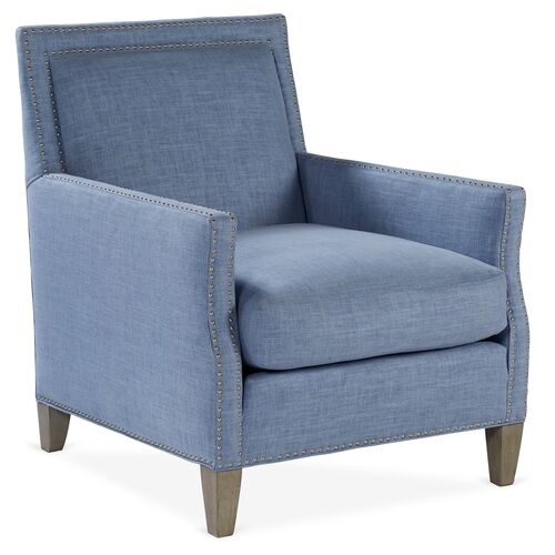 Niles Accent Chair, Periwinkle~P77372224